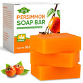 RYH 3 PCS Persimmon Soap Bar for Body Odor Control?Deodorizing & Eliminating Body Odor for Old People Smell, Natural Deodorant Persimmon Bar Soap, Organic Body Wash Soap for Women & Men