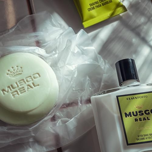 Claus Porto - Musgo Real After Shave Balm Classic Scent | Timeless, Invigorating, Alluring | Citrus, Bergamot, Musk (100mL | 3.4 fl oz)
