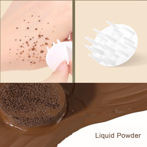 Freckle Stamp Pen,Long Lasting Waterproof Quick Dry Lifelike Freckles,Magic Faux Fake Freckles Stamp for Natural Sunkissed Makeup (01 Saddle Brown)