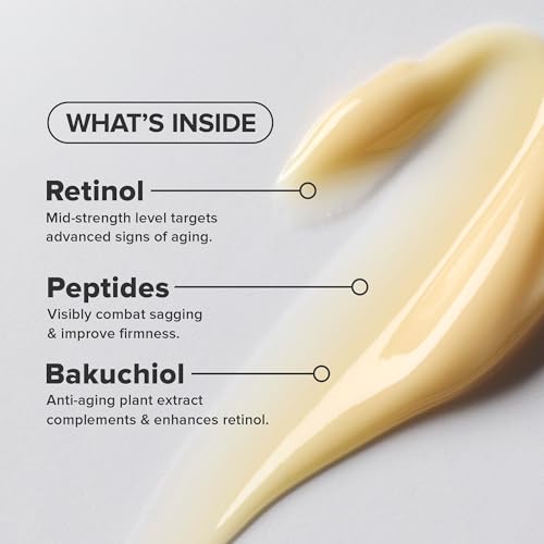 Paula's Choice CLINICAL 0.3% Retinol + 2% Bakuchiol Face Serum Treatment, Anti-Aging Serum for Face with Ceramides, Hylauronic Acid, Vitamin C & E, Deep Wrinkles & Fine Lines, Fragrance-Free, 1 oz
