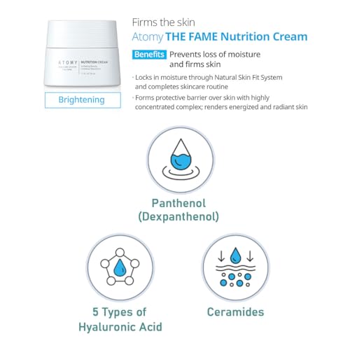 Atomy Skin Care System The Fame Nutrition Cream 50ml x 2 Set - Anti Aging Wrinkle Korea Cosmetic ¾ÖÅ͹Ì