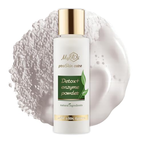 Enzyme Exfoliating Cleanser - Powder-to-Foam Exfoliating Face Wash - Fragrance-Free Face Scrub for Women & Men with Vitamin C, Papain Enzymes, Coenzyme Q10 - For All Skin Types - 2.1 oz