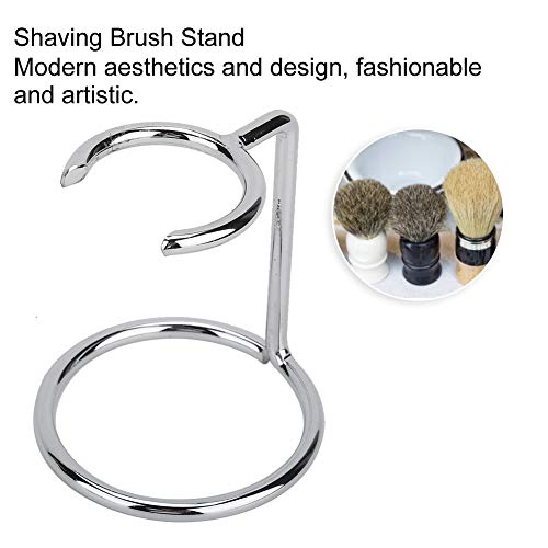 And Brush Stand,Men Stainless Steel Shaving Brush Stand Holder For Salon Home Travel Use