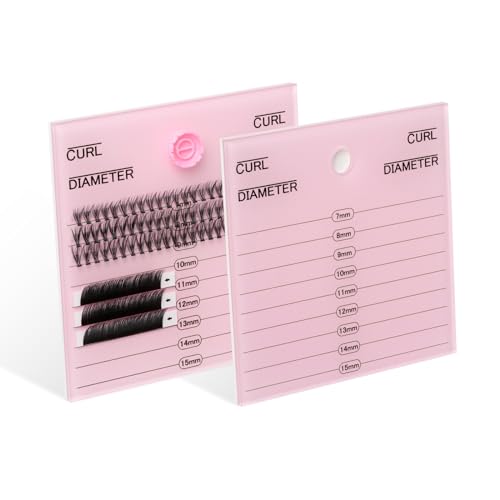 1 Pack Lash Pallet Holder for Eyelash Extensions, Bigger Size Lash Tray Strip Adhesive Glue Holder, Eyelash Tiles, Professional Lash Extension Pallet