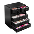 Sorbus Acrylic Makeup Organizer - Organization and Storage Case for Cosmetics Make Up & Jewelry - Large Makeup Organizer for Vanity, Bathroom, College Dorm, Closet, Desk (4 Large, 2 Small Drawers)