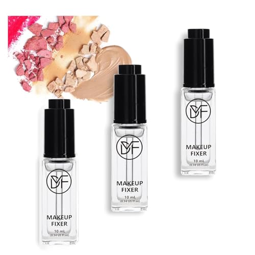 Makeup Fixer Cosmetics Pigment Activator,Makeup Mixing Liquid,Durability Waterproof Transparent Make-up Fixer Liquid Drops,Eyeshadow Sealant 10mL/0.34 US FL OZ