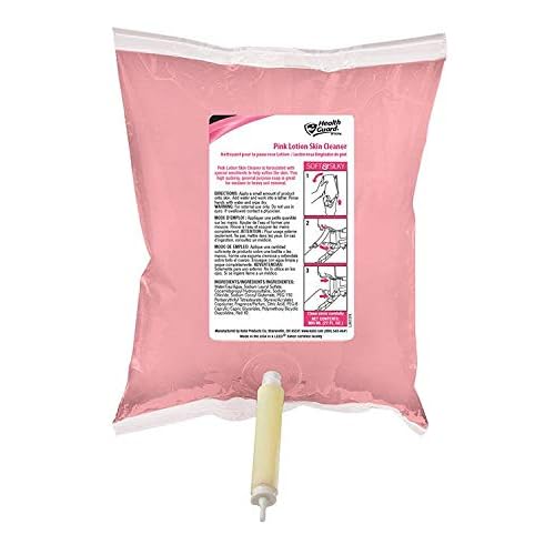 Pink Lotion Skin Cleaner, 800 mL Boxless Bag Refill, Health Guard 5665LBL, Pack of 4