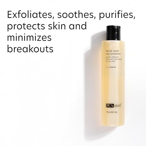 PCA SKIN Hydrating Face Wash for Oily Skin, Gentle Face Cleanser, Minimizes Breakouts, 7 fl oz Bottle