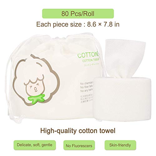 Facial Cotton Tissue Disposable Face Towel