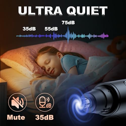 Ear and Nose Hair Trimmer for Men Women,14,000 RPM Motor with LED Display, Rechargeable Ear Hair Trimmer with Dual Edge Blades
