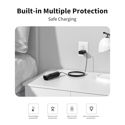 WUKUR 4.5V Charger Compatible with BaByliss PRO FX870, FX788, FX787, FXSSM, FX820, FX726, FX825 LoPROFX Trimmer Clipper Charger Cord