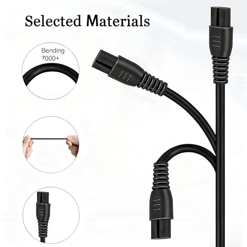 4.5V Charger Compatible with BaByliss PRO FX870, FX788, FX787, FXSSM, FX820, FX726, FX825 Hair Clippers Shaver Trimmers Charging Cable Power Supply Adapter