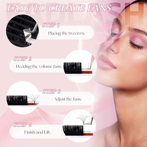 Korean Lash Lift Kit - 5 Sets At Home Eyelash Perm Kit with Upgraded Glue, Eyelash Lift Kit, DIY Lash Perm Easy for Beginner & Professional, Semi Permanent Perming Wave Suitable For Salon & Home