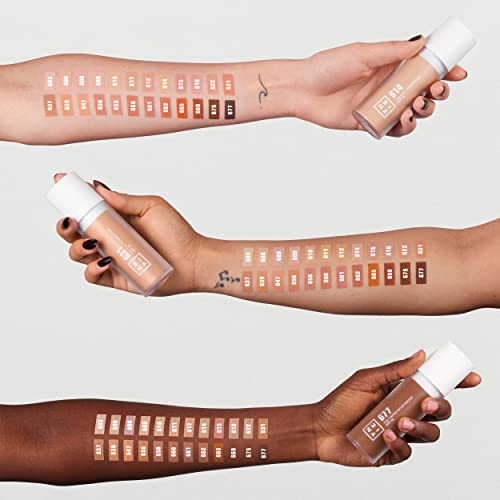 3INA The 3-in-1 Foundation ? Liquid Foundation with SPF 15 ? 12-Hour, Light to Medium Coverage ? Skincare, Concealer, Coverage in One ? 616 ? 1.01 oz