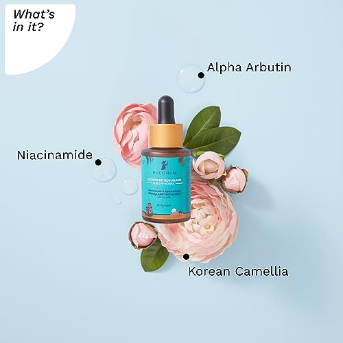 Pilgrim 5% Niacinamide & 1% Alpha Arbutin Skin Clarifying Face Serum | Hydrating & Soothing for Even-Looking Skin Tone | Helps Improve the Look of Dark Spots & Uneven Texture | 1.01 Fl Oz (30ml)