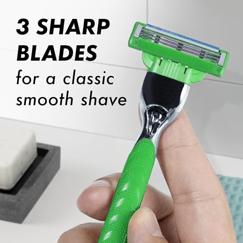 Gillette Mach3 Sensitive Mens Razor Blade Refills, 20 Count, Designed for Sensitive Skin