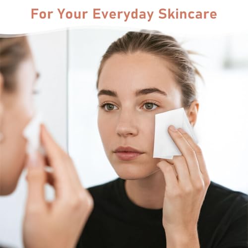 Makeup Remover Wipes Individually Wrapped Facial Cleansing Towelettes Bulk, Disposable Cleanser Makeup Removal Cloths Pads for Oil Dirt Skin Care Removing Mascara Lipstick Travel Hotel Aloes £¨50 Pack)