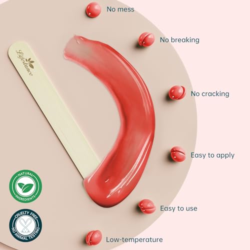 Lifestance L2 Digital Wax Warmer Hair Removal Kit + 1LB Strawberry Wax Beads