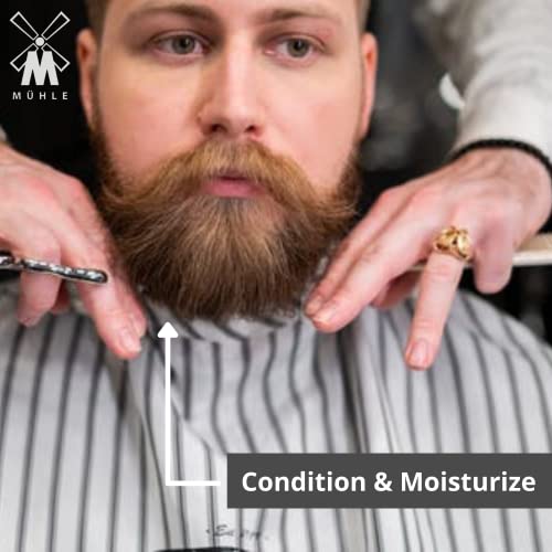 M?HLE Beard Oil, 30ml | Fresh Bergamot & Cedarwood Fragrance | Natural Beard Care Conditioner & Moisturizer | Perfect for Everyday Use | Luxury Beard Oil for Men