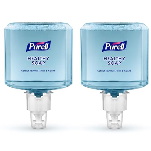 PURELL Brand HEALTHY SOAP Lotion Handwash, Clean & Fresh Scent, 1200 mL Refill for PURELL ES6 Automatic Soap Dispenser (Pack of 2) - 6495-02 - Manufactured by GOJO, Inc.