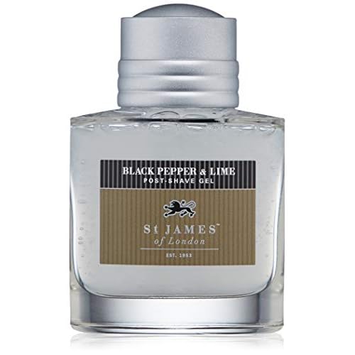 St James of London Black Pepper & Lime Post Shave Gel, 3.4 oz