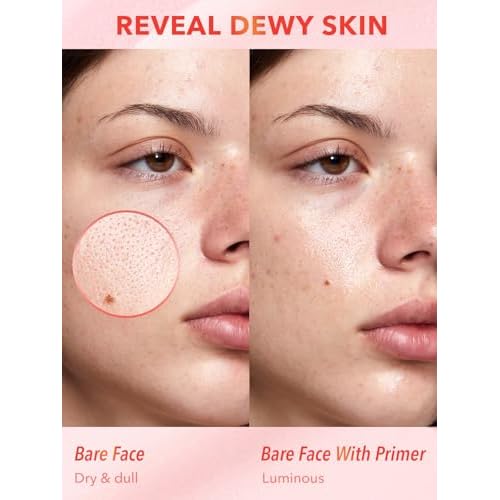 SHEGLAM Melon Melt Niacinamide Serum Primer Smooth Skin Deep Moisturizing for Perfect Makeup