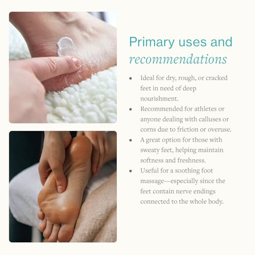 Swiss Just Pedicream Foot Cream 3.4 Fl oz- Nourishing Foot Care Kit with a High Concentration of Almond Oil for Skin - Soothing and Moisturizing Natural and Herbal Formula for Dry and Cracked Feet
