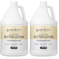 Ginger Lily Farms Club & Fitness Soothing Butter Lotion for Dry Skin, 100% Vegan & Cruelty-Free, Fragrance Free, 1 Gallon (128 fl oz) Refill (Pack of 2)