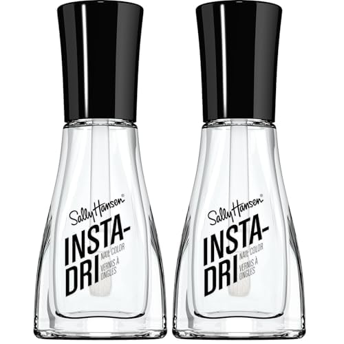 Sally Hansen Insta Dri 3.0, Clearly Quick, 0.31 Fl Oz (Pack of 2)