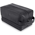 Mens Leather Toiletry Bag ? Travel Dopp Kit, Shaving Bag, Grooming & Hygiene Organizer, Leather Toiletry Bag for Men, Gift for Him