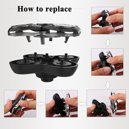 maxeylead Shaver Replacement Head Compatible with Remington Balder Pro Head Shaver Model SPR-XR7000 (PR)