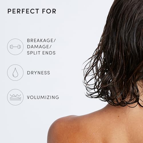 OUAI Fine Hair Conditioner Travel Size - Volumizing Conditioner for Fine Hair with Keratin, Biotin & Chia Seed Oil - Adds Softness, Bounce & Volume - Free from Parabens, Sulfates & Phthalates (3 Oz)