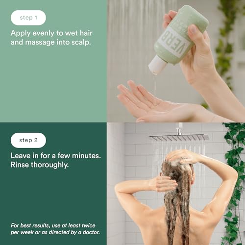 VERB¢ç Dandruff Shampoo - for Gentle Cleansing and Clinical Strength Dandruff Relief with 3% Salicylic Acid