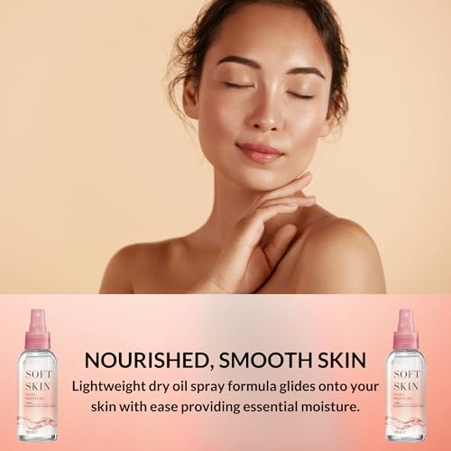Soft Skin Silky Moisture Argan Nourishing Dry Oil Spray -150 ml So Soft Oil
