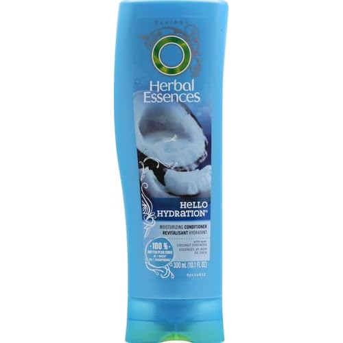 Herbal Essences Hello Hydration Moisturizing Hair Conditioner, Blue, 10.1 Fl Oz