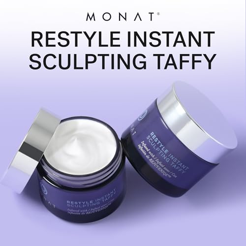 MONAT Restyle Instant Sculpting Taffy - Hair Styling Products That Gives Instant Vitality. Infused w/Rejuveniqe¢ç. Long Lasting Hair Taffy - Net Wt. 30 ml / 1.7 fl. oz.