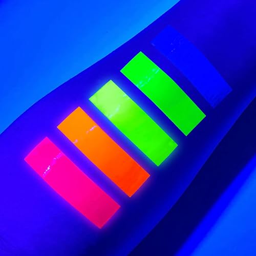 Blacklight Face and Body Paint 0.34oz - Neon Fluorescent (0.34 Fl Oz (Pack of 5))