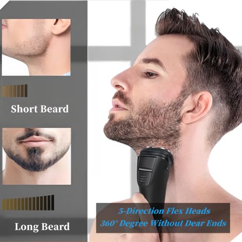 SH30 Replacement Heads Compatible with Shavers Series 3000 2000 1000 S738 S1560 Click and Style Shaver,SH30 Replacement Double Blades for Series 3000 Replacement Blades,6pcs.