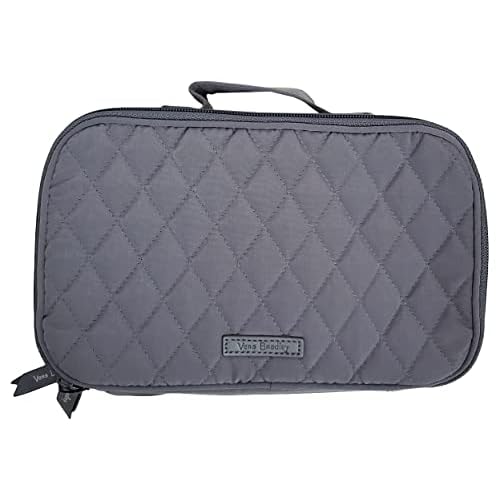 Medium Iconic Blush & Brush Makeup Case (Carbon Gray)