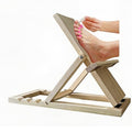Beauty Footrest,Pedicure Foot Rest, Adjustable Foot Stand with Non-Slip, Easy at-Home Pedicures (White)