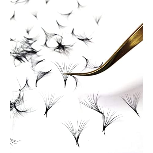 1000 Premade volume fans Mixed lengths 9-16mm loose Fans C, D Curl. Handmade eyelash extensions supplies Russian volume lash Wispy promade fan 4D 5D 6D 7D 8D 9D 10D (5D 0.07 - Curl D)