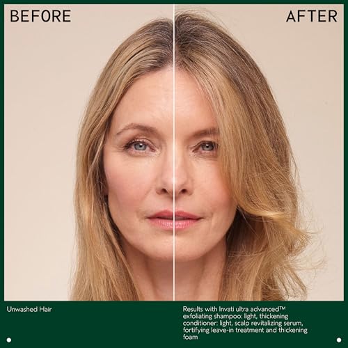 Aveda Invati Ultra Advanced Fortifying Leave-In Treatment | Step 4 of 4 | Reduces Hair Loss by 77% | Strengthens Thinning Hair | AntiFrizz Detangles Heat Protectant | 98% Naturally Derived*