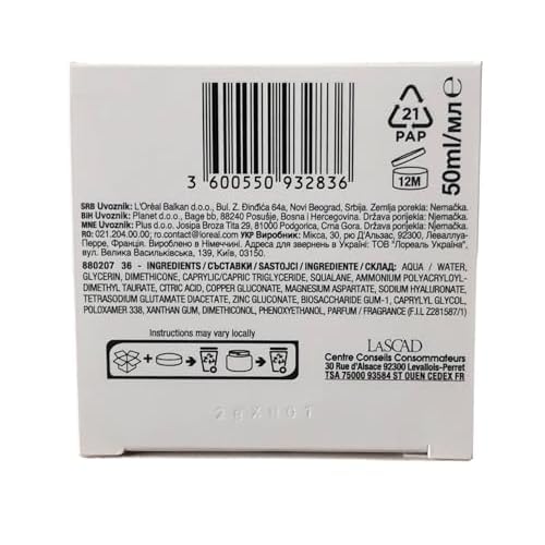 Mixa Hyalurogel Intensive Hydration Cream Gel for Normal Dehydrated Skin 50ml