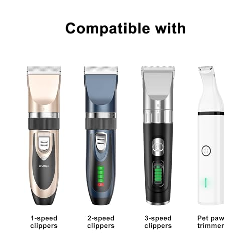 USB Fast Wall Charger for oneisall Low Noise Dog Clippers P2, 26225202-003DE, C61, X2N5, X2, K52NTS, N6, A11 Cat Hair Trimmer, 3.3ft Replacement Charging Cord for SUPRENT Hair Clippers