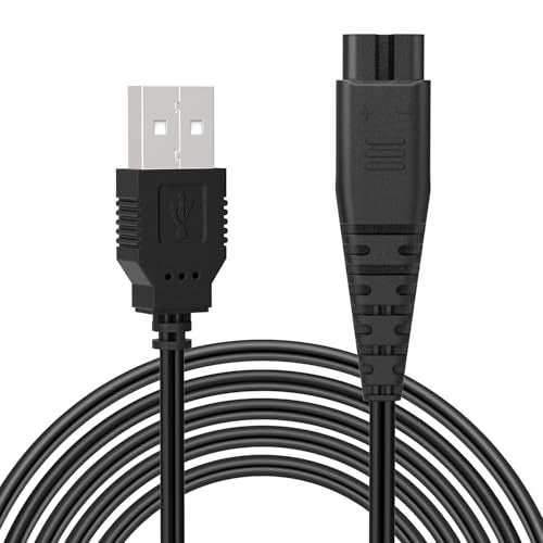 USB Charger Cord for oneisall Low Noise Dog Clippers Model RFC-676 Only, Replacement Charging Cable for oneisall Rechargeable Stainless Steel Blade Pet Shaver
