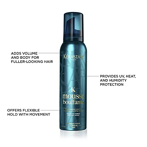Kerastase Mousse Bouffante Luxurious Volumising Strong Hold Mousse,150 ml