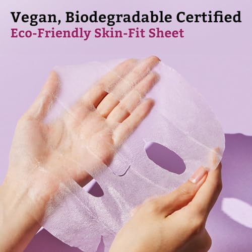I'MPHYTO Collagen Glow Mask (220 ml, 20 Masks) - Revitalize Your Skin with Plant-Derived Pseudo Collagen and Phyto Vitamins