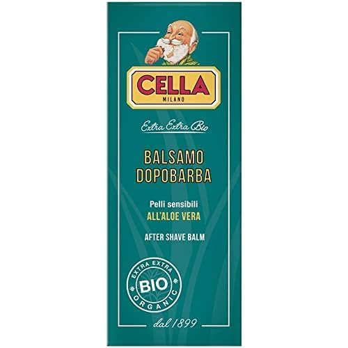 Cella Milano Aftershave Balm ? Soothing & Hydrating Post-shave Formula for All Skin Types, Enriched with Aloe Vera, 100?ml ? Irrestistible Pink Pepper & Precious Woods Scent, Made in Italy