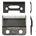 Supreme Trimmer DLC Coated Steel Replacement Blade CBT24 | Taper Blade for Darkstar72 & Most Hair Clippers | Black