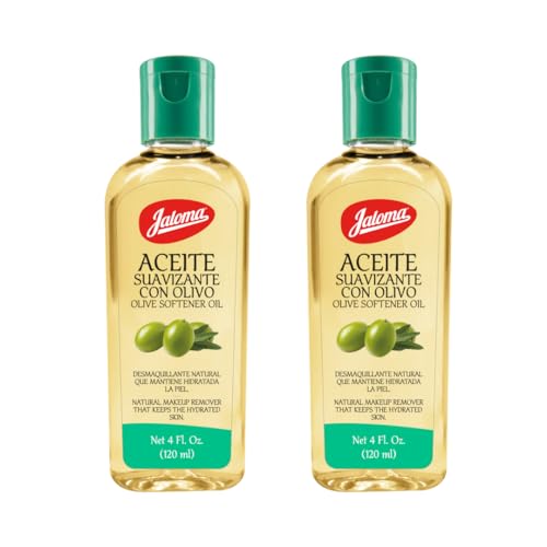 Jaloma Olive Oil, Natural Makeup Remover & Hydrating Skin Care, 2Pack of 4 FL Oz Each, 2 Bottles.